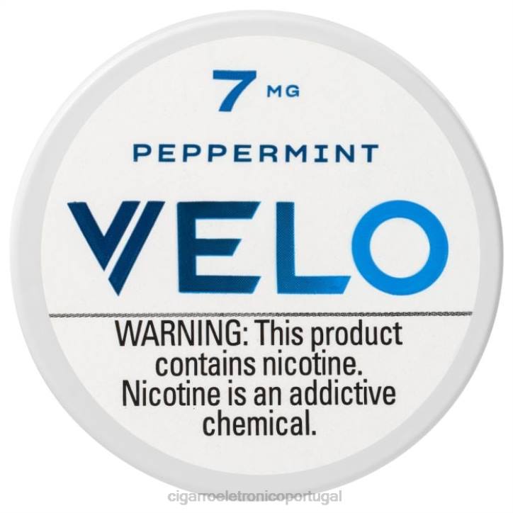blu cigarro eletrónico portugal RB6449 hortelã-pimenta VELO bolsa de nicotina 7mg