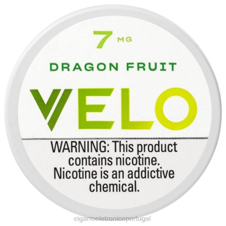 cigarro eletrónico iqos RB6445 fruta do dragão VELO bolsa de nicotina 7mg