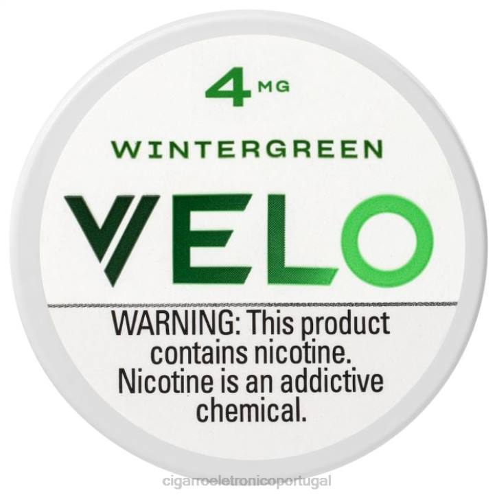 cigarro eletrônico vape RB6438 gaultéria VELO bolsa de nicotina 4mg