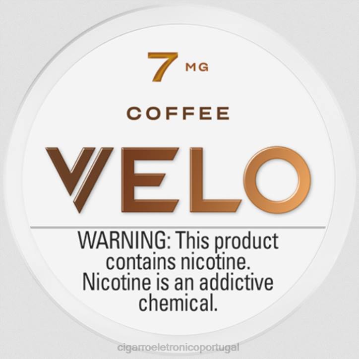 vaporizador de ervas atacado RB6451 café VELO bolsa de nicotina 7mg