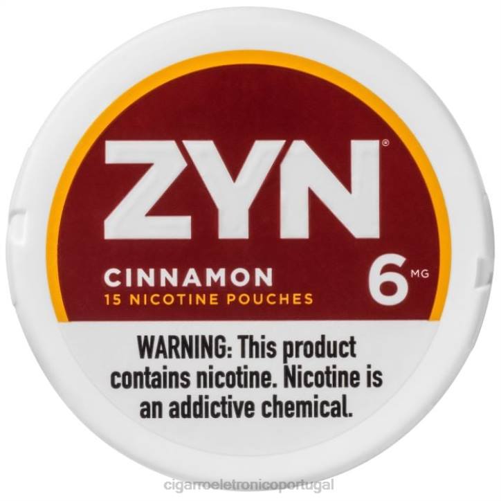 blu cigarro eletrónico portugal RB6419 canela ZYN bolsa de nicotina 6mg