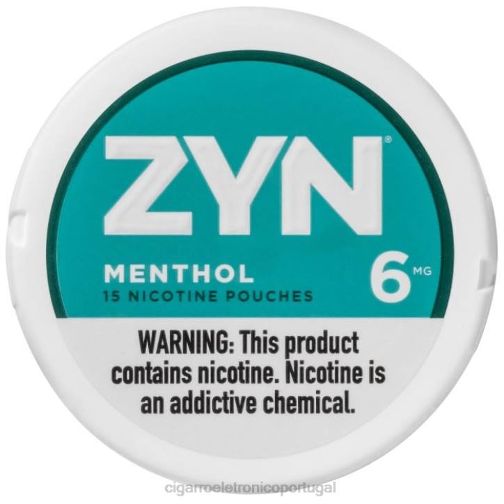 cigarro eletrónico preço portugal RB6423 mentol ZYN bolsa de nicotina 6mg