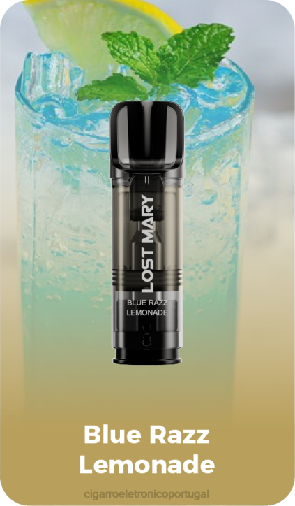 vaporizador de ervas atacado RB64421 limonada razz azul LOST MARY Tappo cápsulas de reposição pré-preenchidas