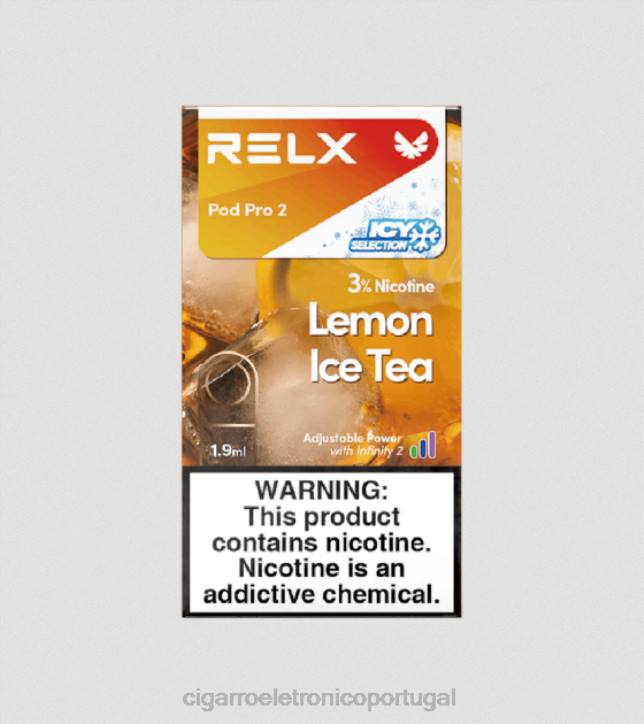blu cigarro eletrónico portugal RB64259 chá gelado de limão RELX Pod Pro 2