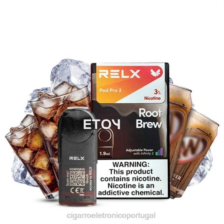 cigarro eletrónico comprar online RB64256 bebida de raiz RELX Pod Pro 2