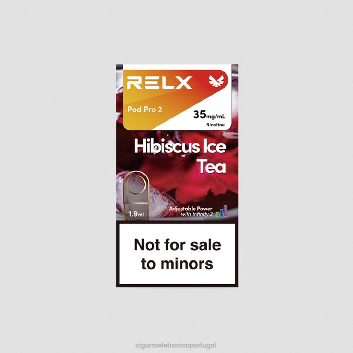 cigarro eletrônico vape RB64248 chá gelado de hibisco RELX Pod Pro 2