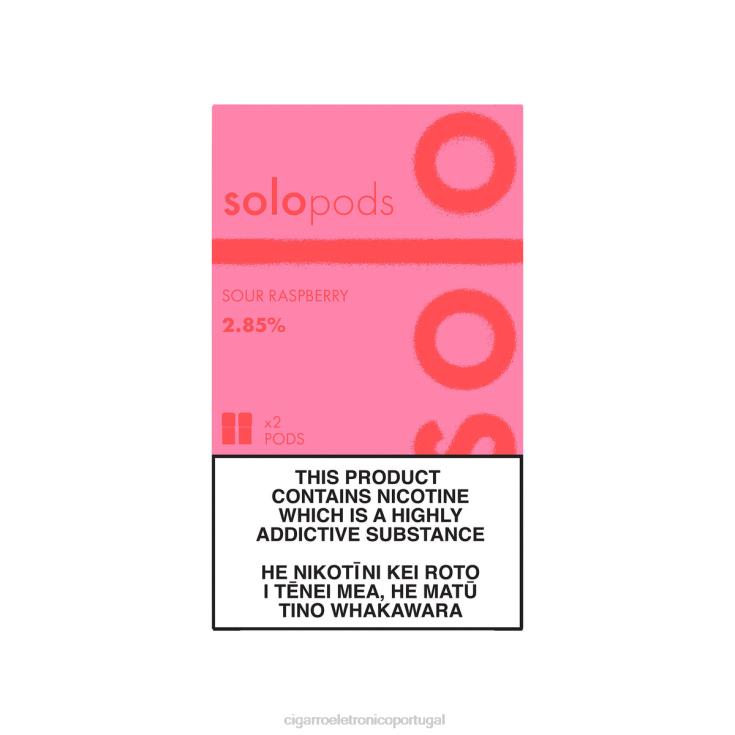 Cigarro Eletrónico Comprar Online - Solo cápsula de reposição pacote com 2 framboesa azeda X8RN859