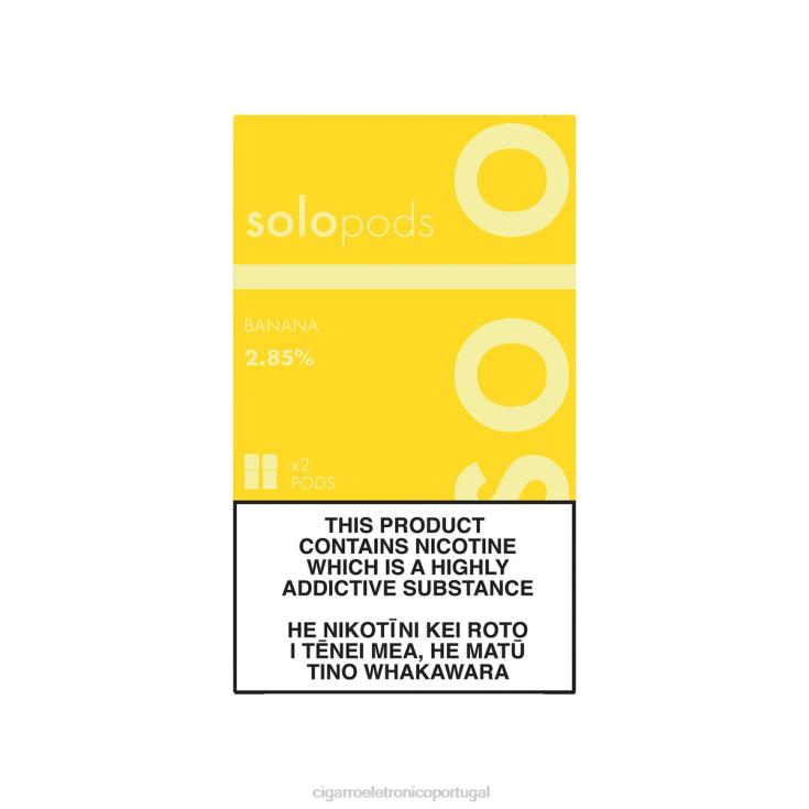 Loja Cigarro Eletronico Portugal - Solo cápsula de reposição pacote com 2 banana X8RN864