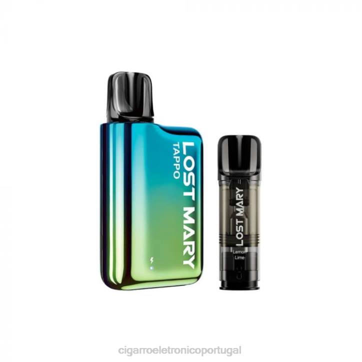 cigarro eletrónico comprar online RB64436 azul verde x limão LOST MARY Tappo kit vape pod