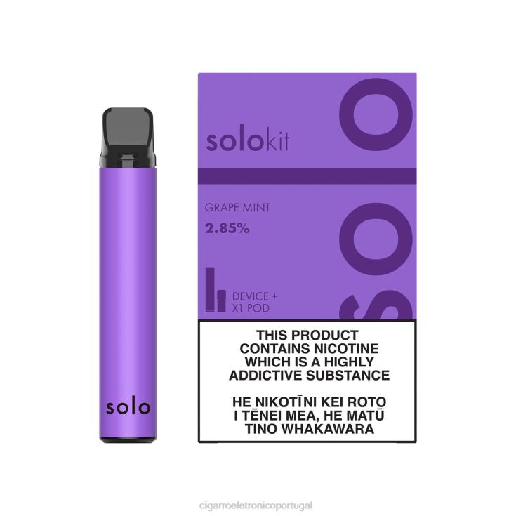 Atacado Vaporizador - Solo conjunto de cápsulas hortelã de uva X8RN845
