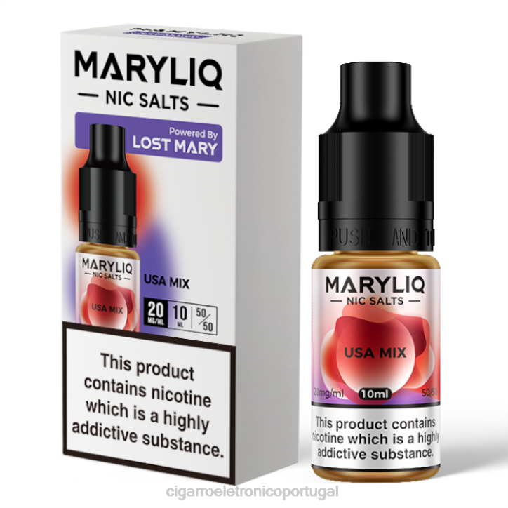 atacado vaporizador RB64462 mistura dos EUA LOST MARY MARYLIQ sais de sódio - 10ml - 20mg