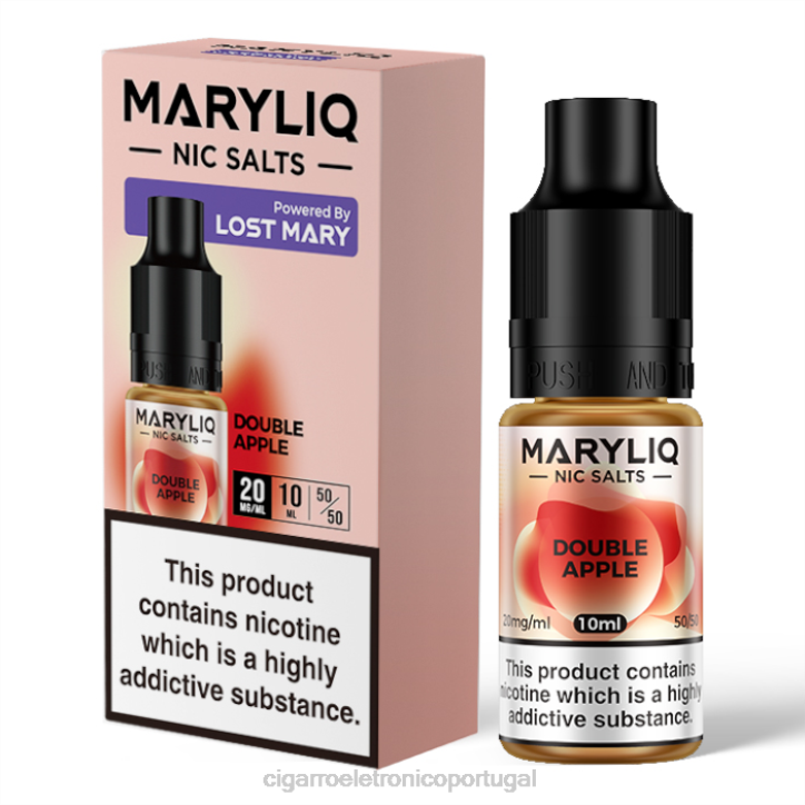 cigarro eletrónico comprar online RB64446 maçã dupla LOST MARY MARYLIQ sais de sódio - 10ml - 20mg