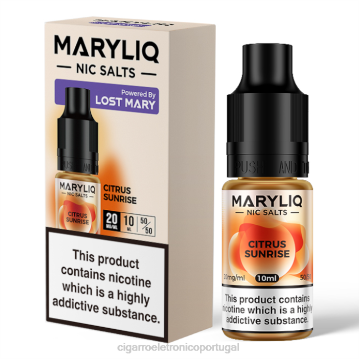 cigarro eletrónico iqos RB64445 nascer do sol cítrico LOST MARY MARYLIQ sais de sódio - 10ml - 20mg