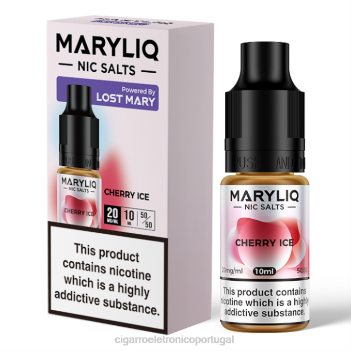 cigarro eletrónico preço portugal RB64443 gelo de cereja LOST MARY MARYLIQ sais de sódio - 10ml - 20mg