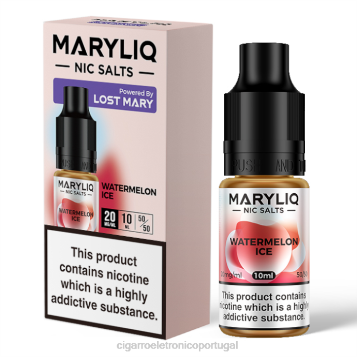 cigarro eletrónico preço portugal RB64463 gelo de melancia LOST MARY MARYLIQ sais de sódio - 10ml - 20mg