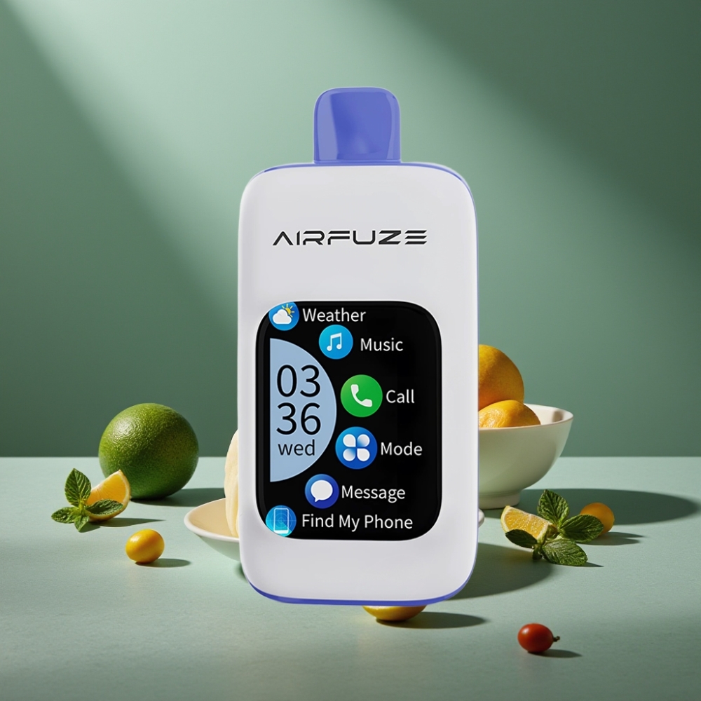 AirFuze Smart Pro 40000 Puffs Recarregável 900mAh 20ML Menta de Miami AirFuze Smart Pro 40000 Puffs Recarregável 900mAh 20ML Menta de Miami