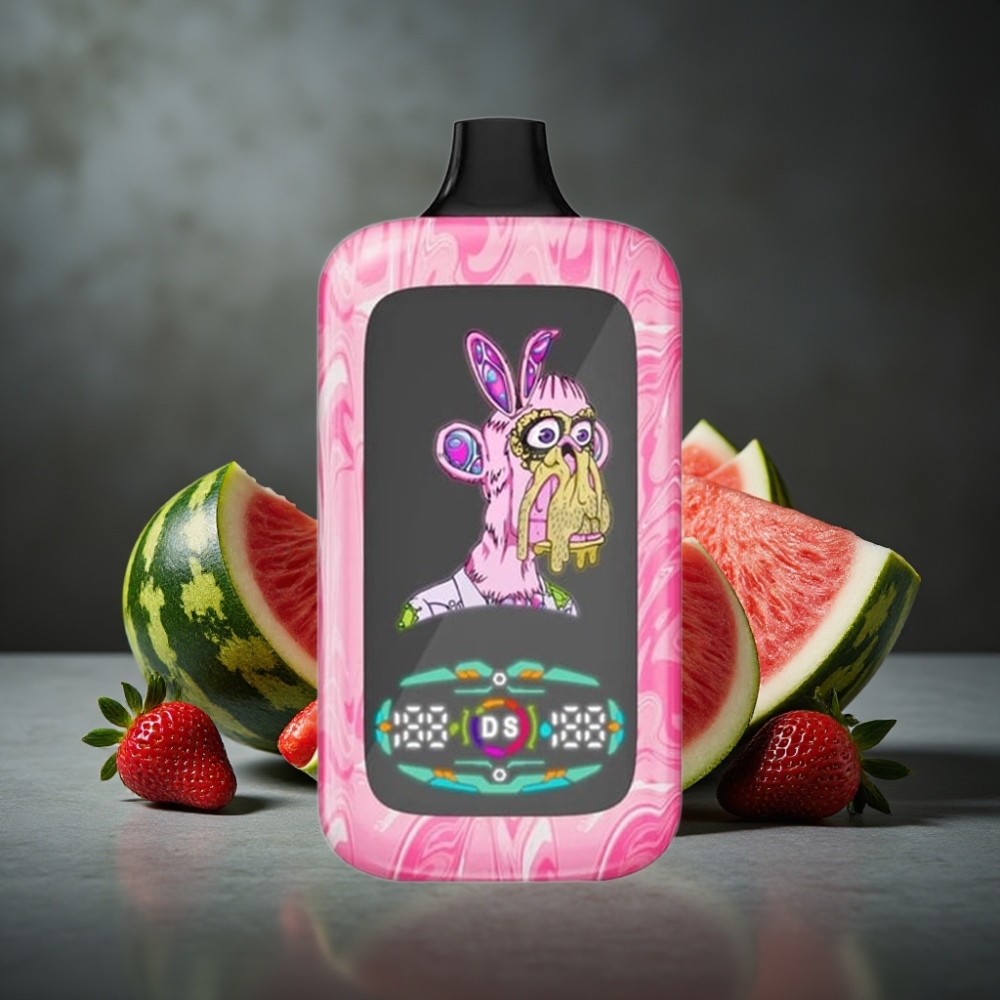 Fumot Digital Monkey 40000 Dual Mesh Coil 850MAH Tipo-C Morango Melancia Fumot Digital Monkey 40000 Dual Mesh Coil 850MAH Tipo-C Morango Melancia