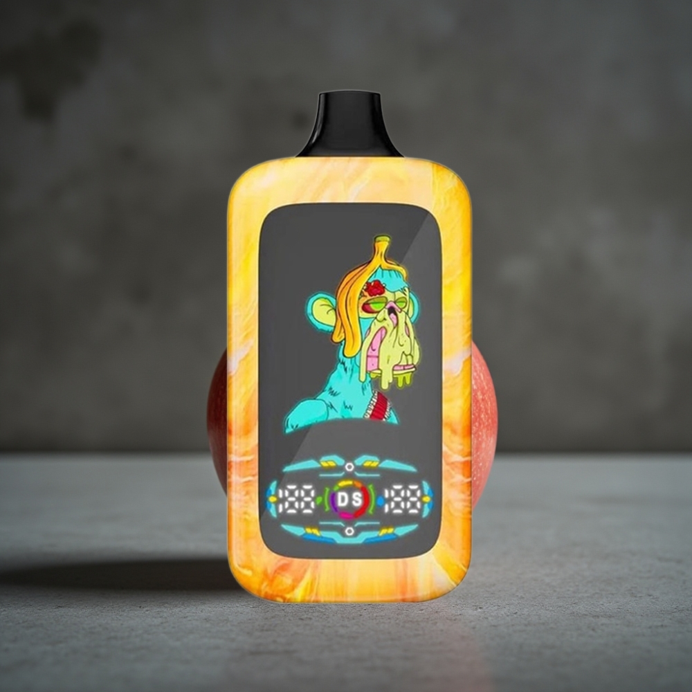 Fumot Digital Monkey 40000 Puffs Dual Engine Dual Mesh Maçã Dupla Disposable Vape Fumot Digital Monkey 40000 Puffs Dual Engine Dual Mesh Maçã Dupla Disposable Vape