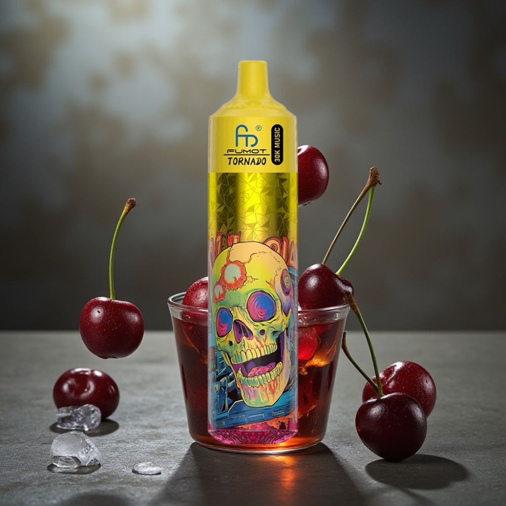 Fumot RandM Tornado 30000 Puffs 30mL 5% 1.0 Ohm Cherry Coke Fumot RandM Tornado 30000 Puffs 30mL 5% 1.0 Ohm Cherry Coke