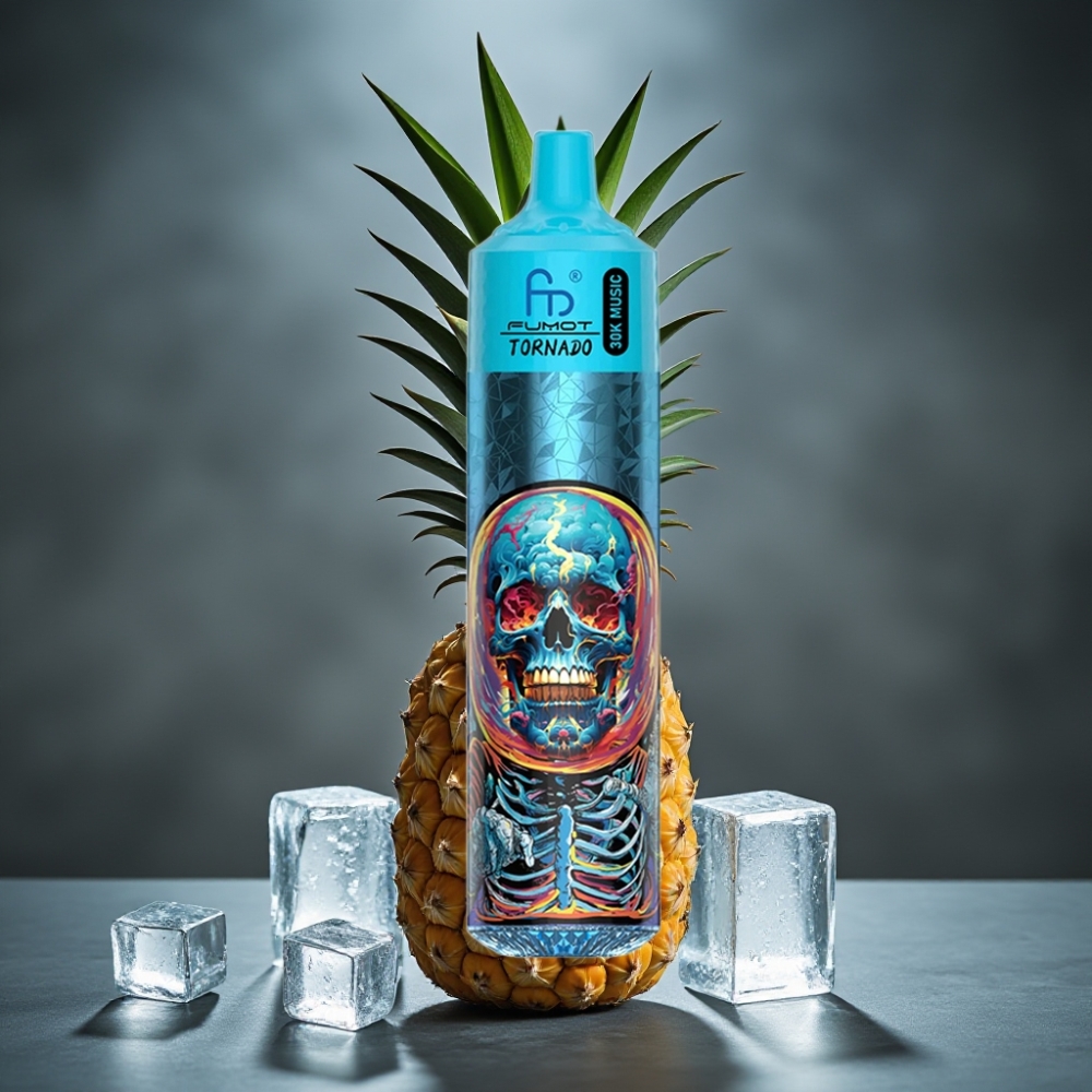 Fumot RandM Tornado 30000 Puffs 30mL 5% LED Abacaxi Gelo Fumot RandM Tornado 30000 Puffs 30mL 5% LED Abacaxi Gelo