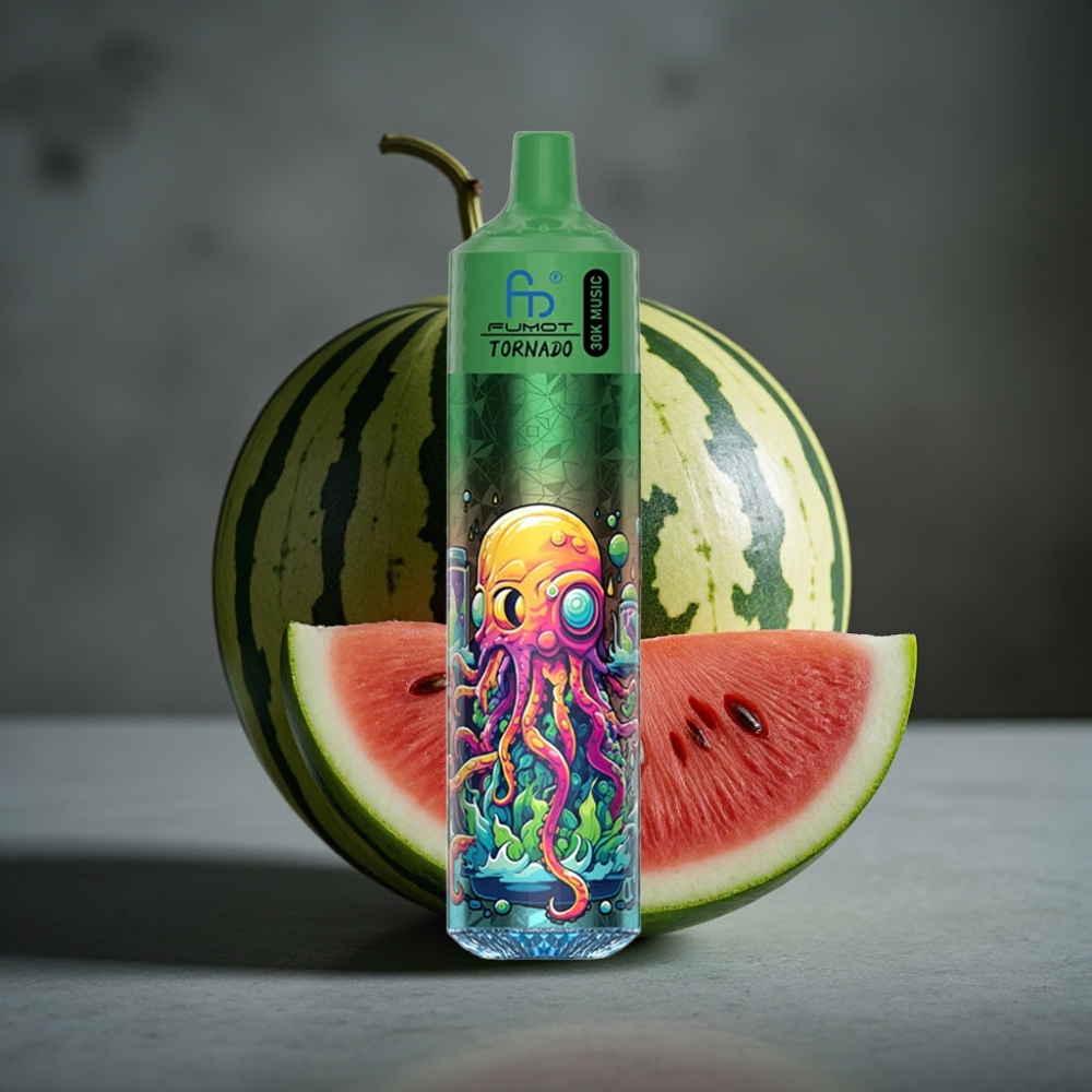 Fumot RandM Tornado 30000 Puffs 30mL 5% Melancia Cantaloupe LED 600mAh Fumot RandM Tornado 30000 Puffs 30mL 5% Melancia Cantaloupe LED 600mAh