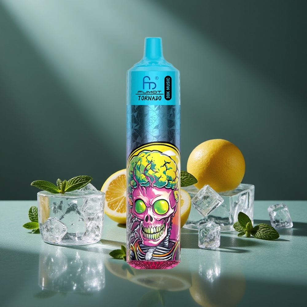 Fumot RandM Tornado 30000 Puffs 30mL 5% Menta Gelo LED 600mAh Recarregável Fumot RandM Tornado 30000 Puffs 30mL 5% Menta Gelo LED 600mAh Recarregável