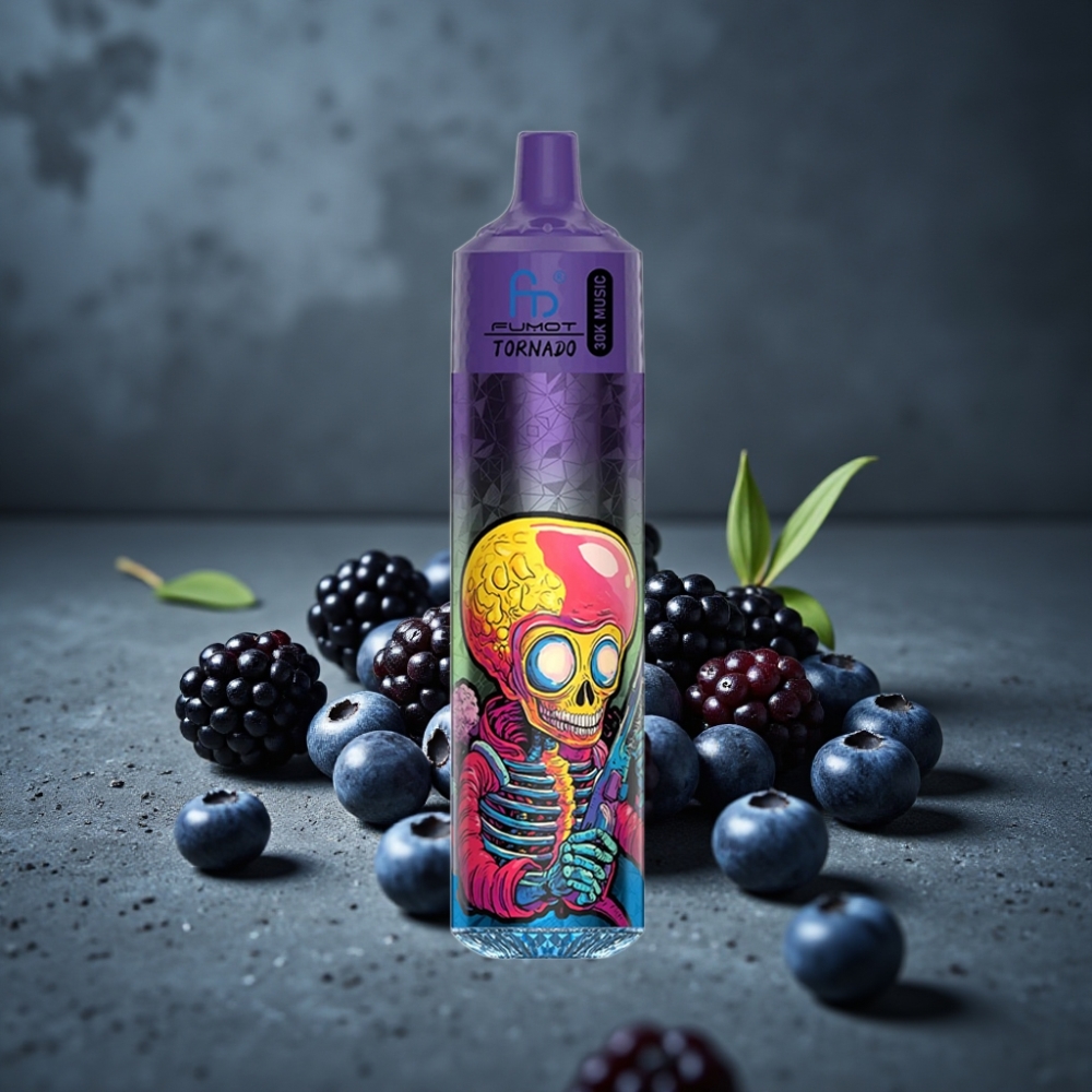 Fumot RandM Tornado 30000 Puffs 30mL Mirtilo Amora 1.0 Ohm LED 600mAh Fumot RandM Tornado 30000 Puffs 30mL Mirtilo Amora 1.0 Ohm LED 600mAh