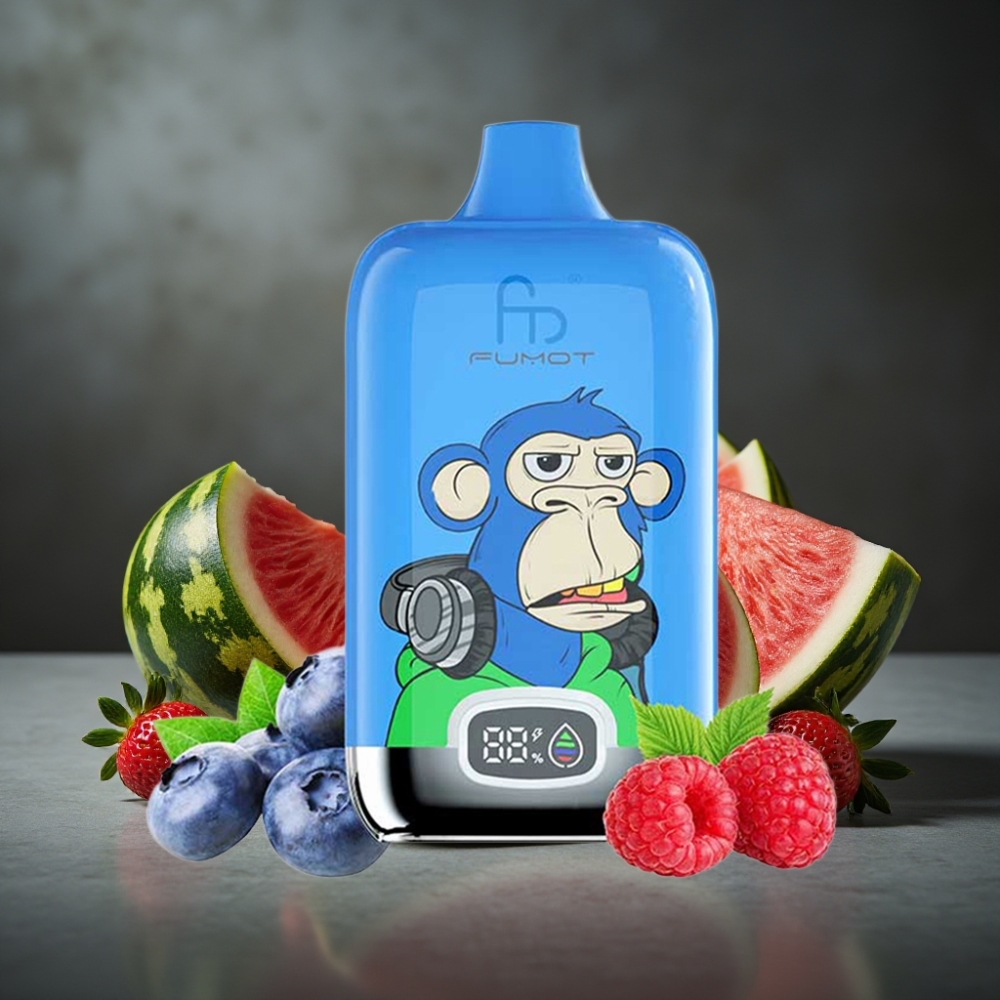 Fumot Tornado Digital Box 12000 Puffs 20ml Morango Melancia Bateria 550mAh Recarregável Fumot Tornado Digital Box 12000 Puffs 20ml Morango Melancia Bateria 550mAh Recarregável