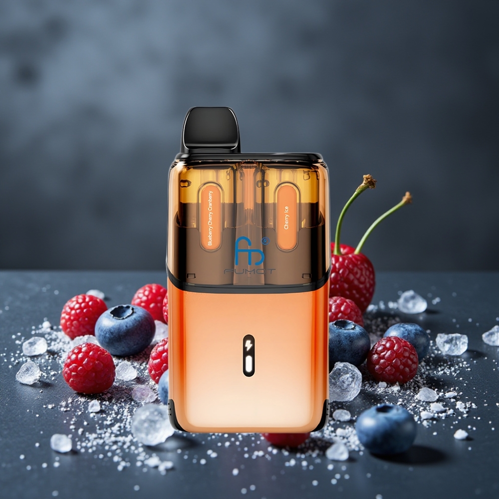 Fumot Ultra T32000 Dispositivo Descartável 32000 Puff 24ml Mirtilo Cereja Cranberry - Gelo Cereja 800mAh Tipo-C Fumot Ultra T32000 Dispositivo Descartável 32000 Puff 24ml Mirtilo Cereja Cranberry - Gelo Cereja 800mAh Tipo-C