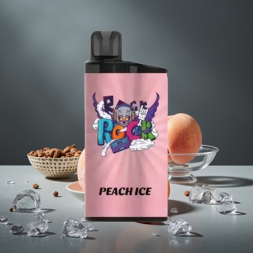 IGET Bar 3500 Puffs Disposable Vape Pêssego Gelo 1400mAh 1.2 Ohm Mesh Coil IGET Bar 3500 Puffs Disposable Vape Pêssego Gelo 1400mAh 1.2 Ohm Mesh Coil