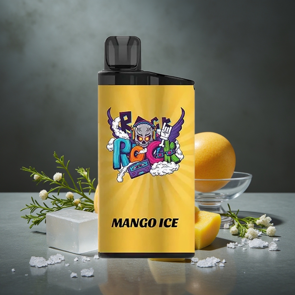 IGET Bar 3500 Puffs Vape Manga Gelo 1400mAh 1.2 Ohm Mesh Coil 78g