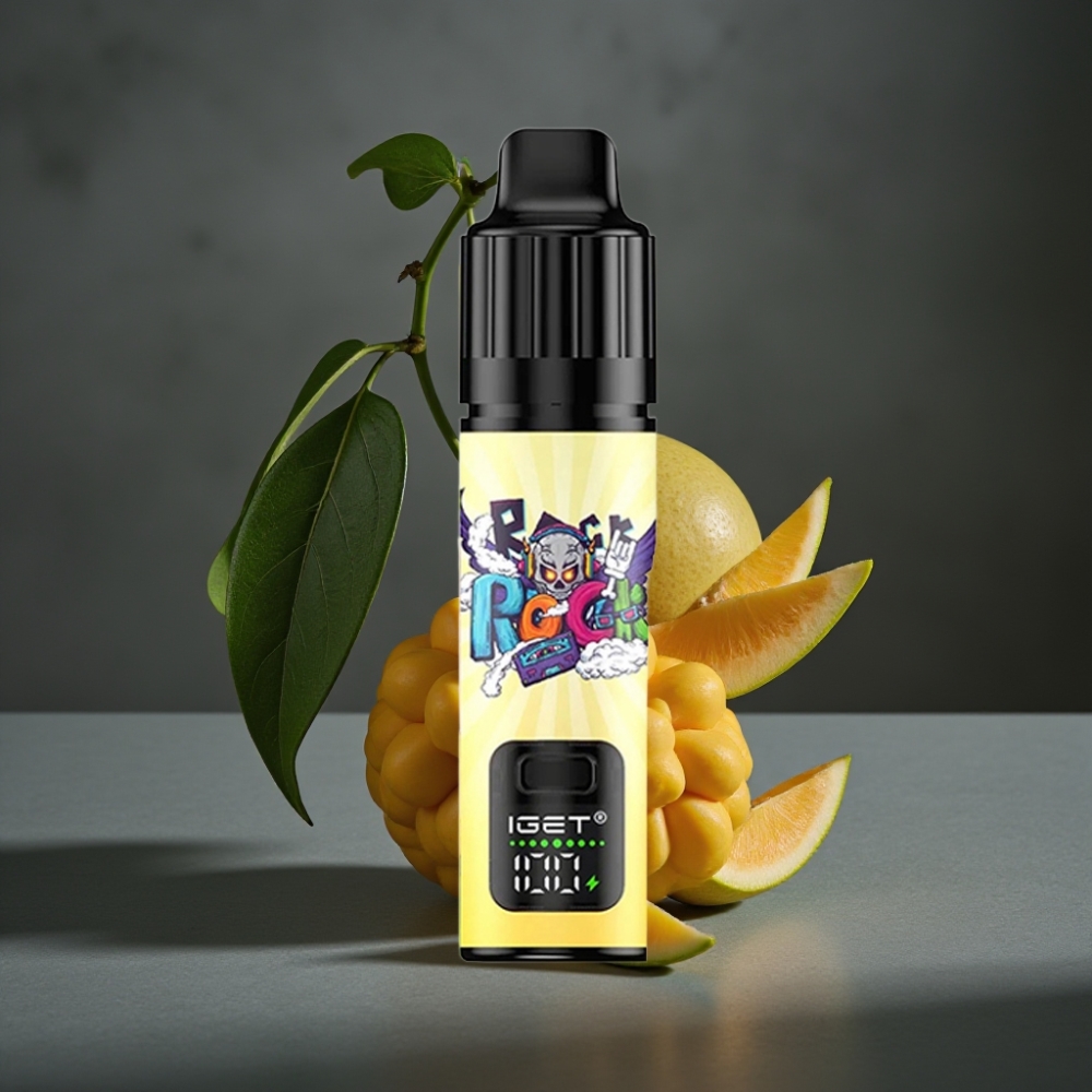 IGET BAR PLUS S3 POD 10000 Puffs 18ml 5% Nicotine Mango Monstro Descartável Vape IGET BAR PLUS S3 POD 10000 Puffs 18ml 5% Nicotine Mango Monstro Descartável Vape