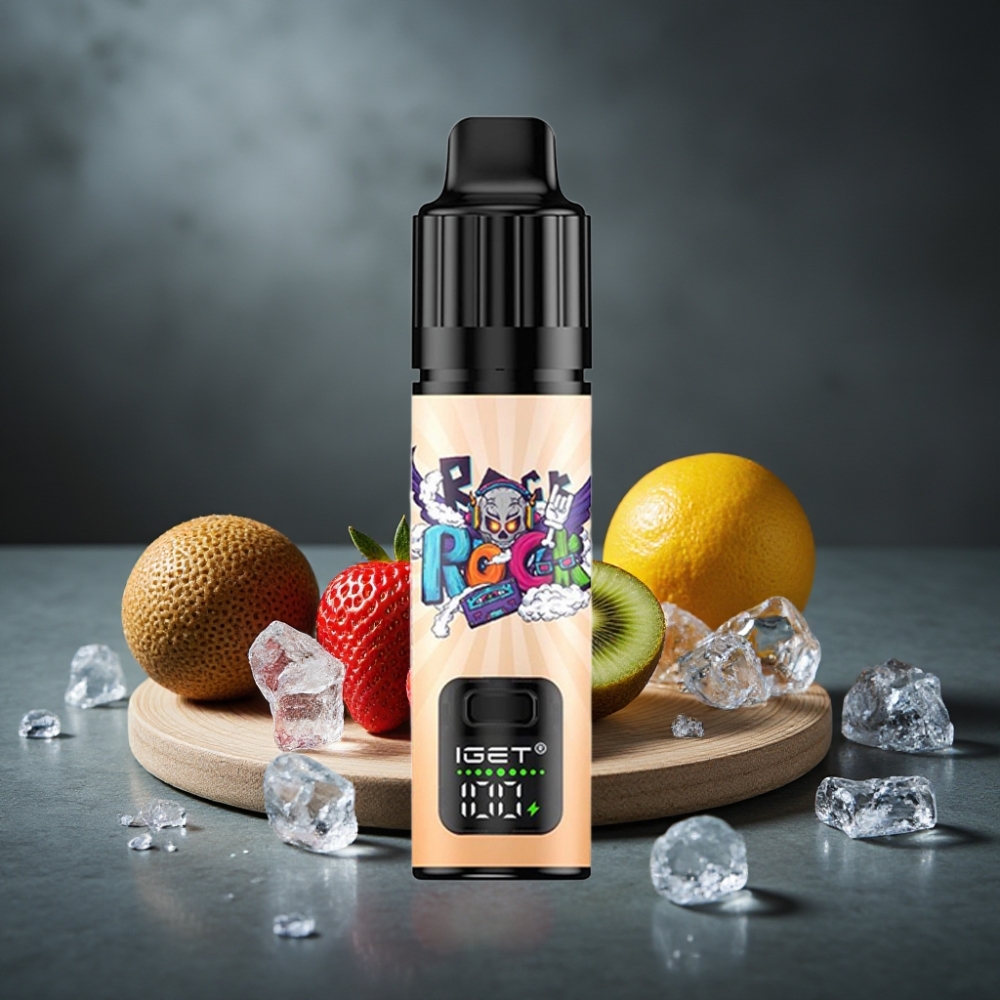 IGET BAR PLUS S3 POD 10000 Puffs 5% Nicotine 18ml Morango Kiwi Gelo Disposable Vape IGET BAR PLUS S3 POD 10000 Puffs 5% Nicotine 18ml Morango Kiwi Gelo Disposable Vape