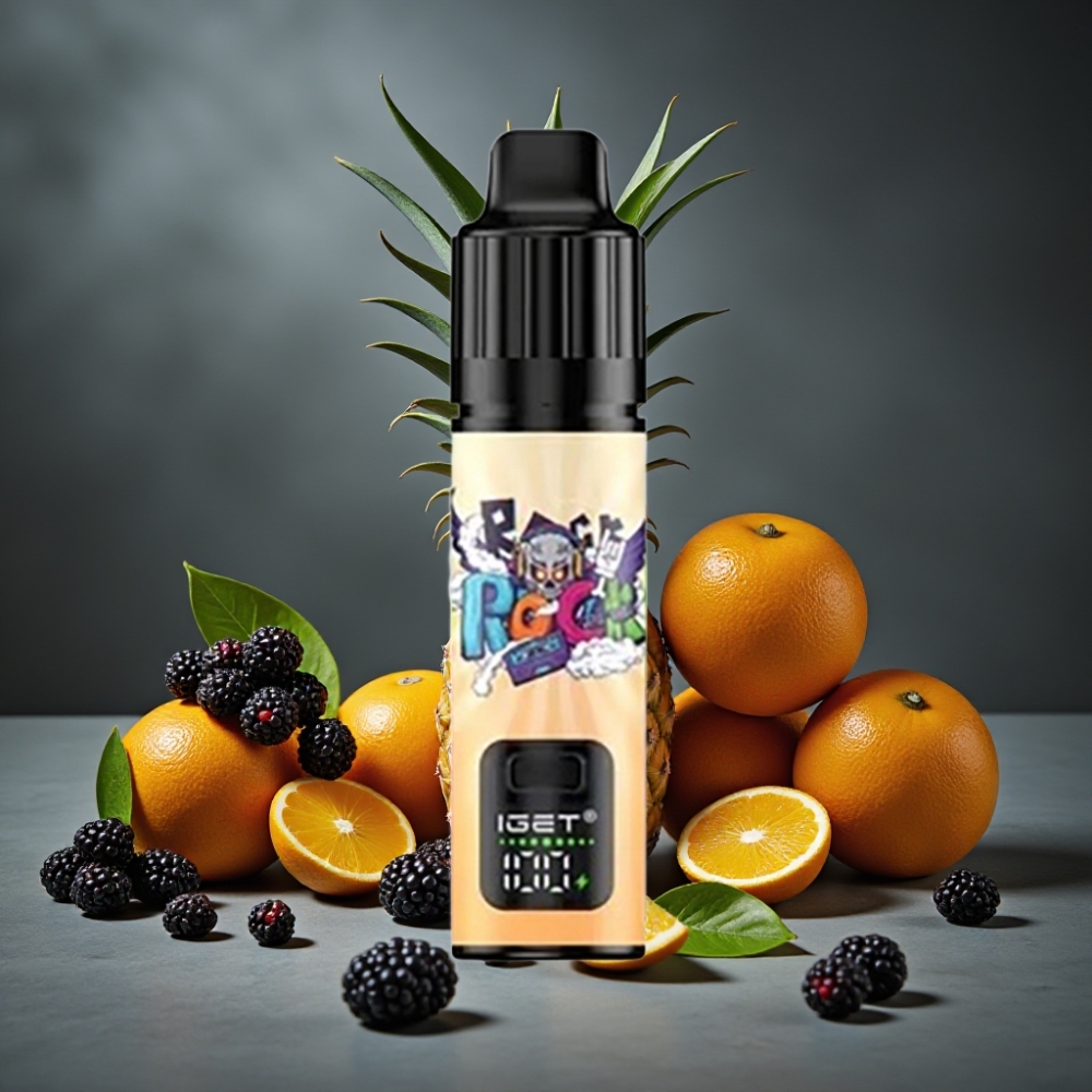 IGET BAR PLUS S3 POD 10000 Puffs 5% Nicotine 18ml Sabor Amora Abacaxi Laranja IGET BAR PLUS S3 POD 10000 Puffs 5% Nicotine 18ml Sabor Amora Abacaxi Laranja