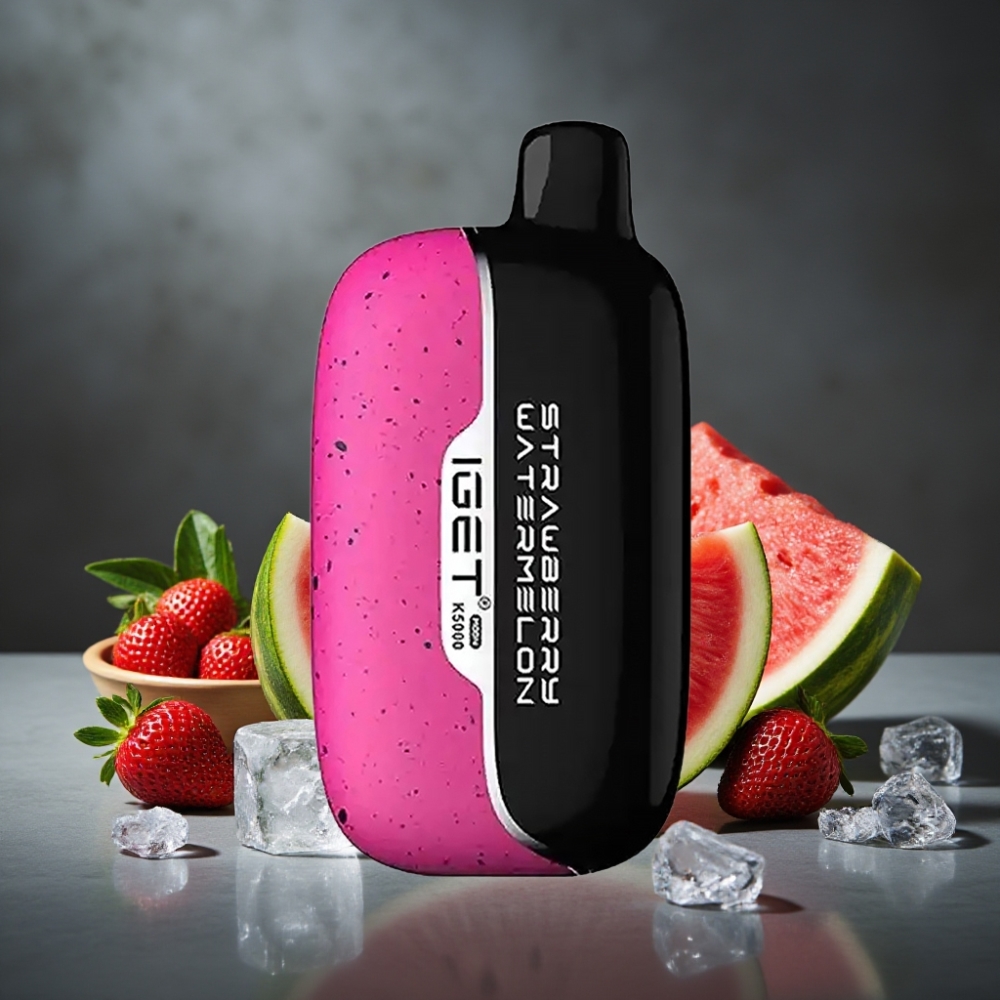 IGET Moon K5000 Puffs 81.5g PC 1.35 Ohm Morango Melancia Gelada IGET Moon K5000 Puffs 81.5g PC 1.35 Ohm Morango Melancia Gelada