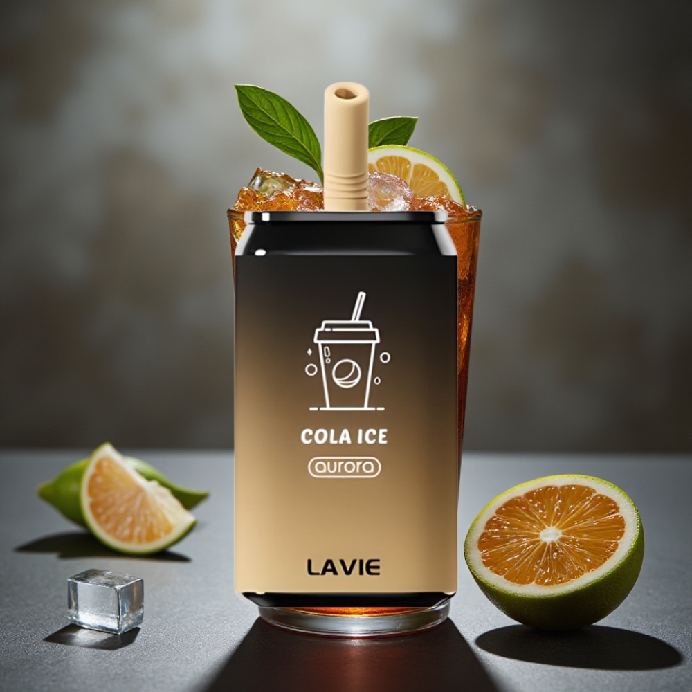 LAVIE Aurora 11000 Puffs Gelo de Cola 22ML 650mAh Tipo C Recarregável LAVIE Aurora 11000 Puffs Gelo de Cola 22ML 650mAh Tipo C Recarregável