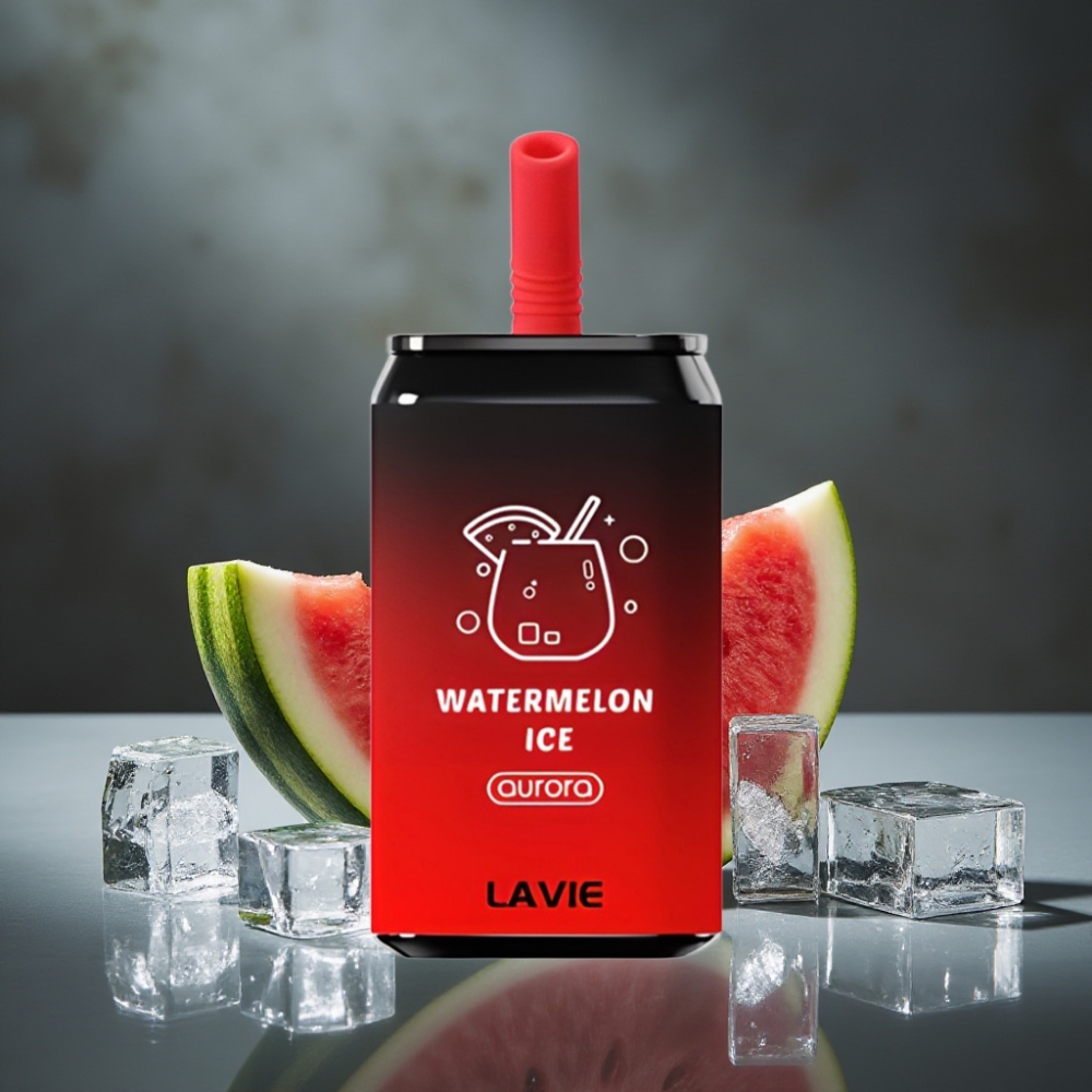 LAVIE Aurora 11000 Puffs Rechargeável Tipo C Sabor Melancia Gelada 22ML LAVIE Aurora 11000 Puffs Rechargeável Tipo C Sabor Melancia Gelada 22ML