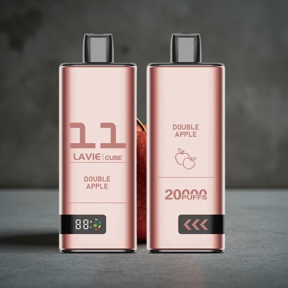 Lavie Cube 20000 Puffs 28ML 600mAh Tipo C Dupla Maçã Lavie Cube 20000 Puffs 28ML 600mAh Tipo C Dupla Maçã