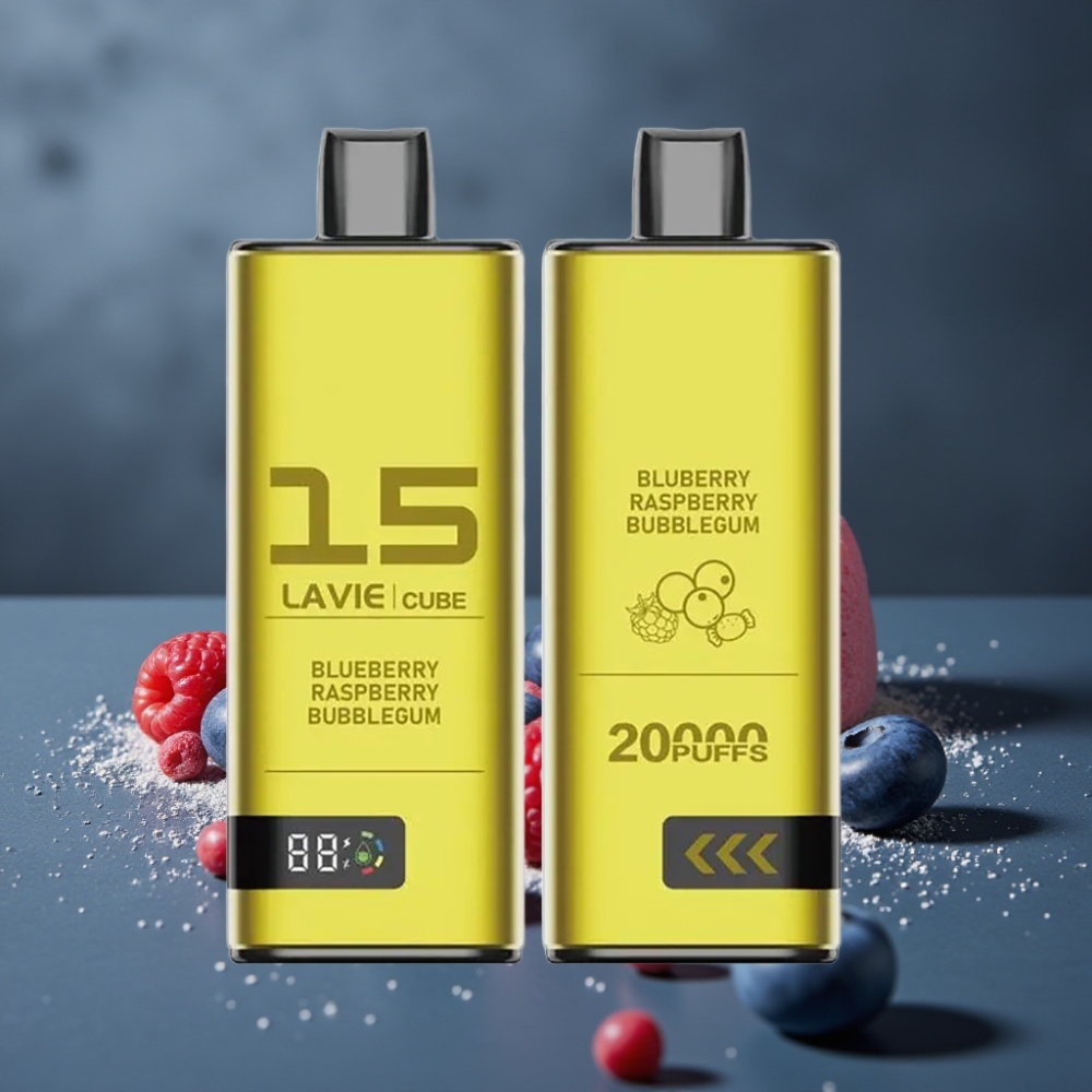 Lavie Cube 20000 Puffs Disposable Vape 28ML 600mAh Type C Mirtilo Framboesa Chiclete Lavie Cube 20000 Puffs Disposable Vape 28ML 600mAh Type C Mirtilo Framboesa Chiclete