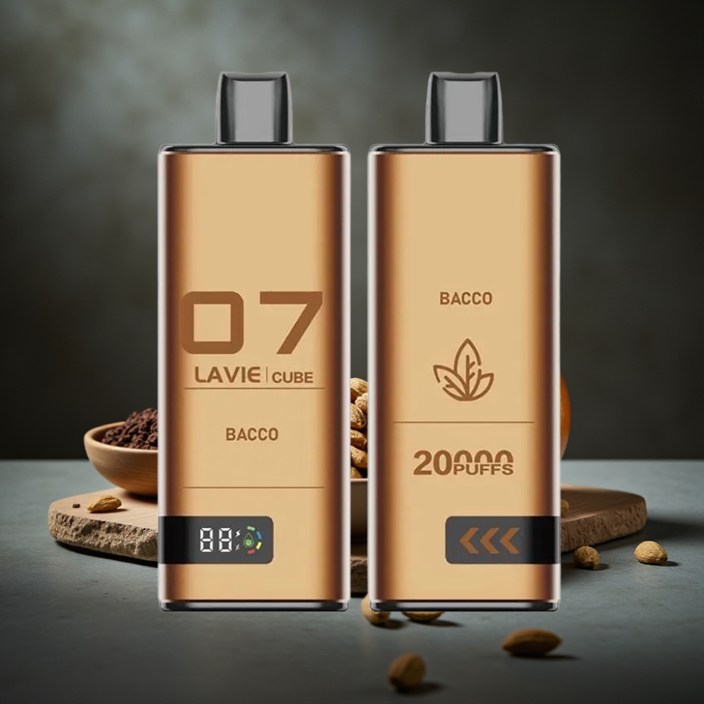 Lavie Cube 20000 Puffs Disposable Vape Bacco 28ML 5% Type C Lavie Cube 20000 Puffs Disposable Vape Bacco 28ML 5% Type C