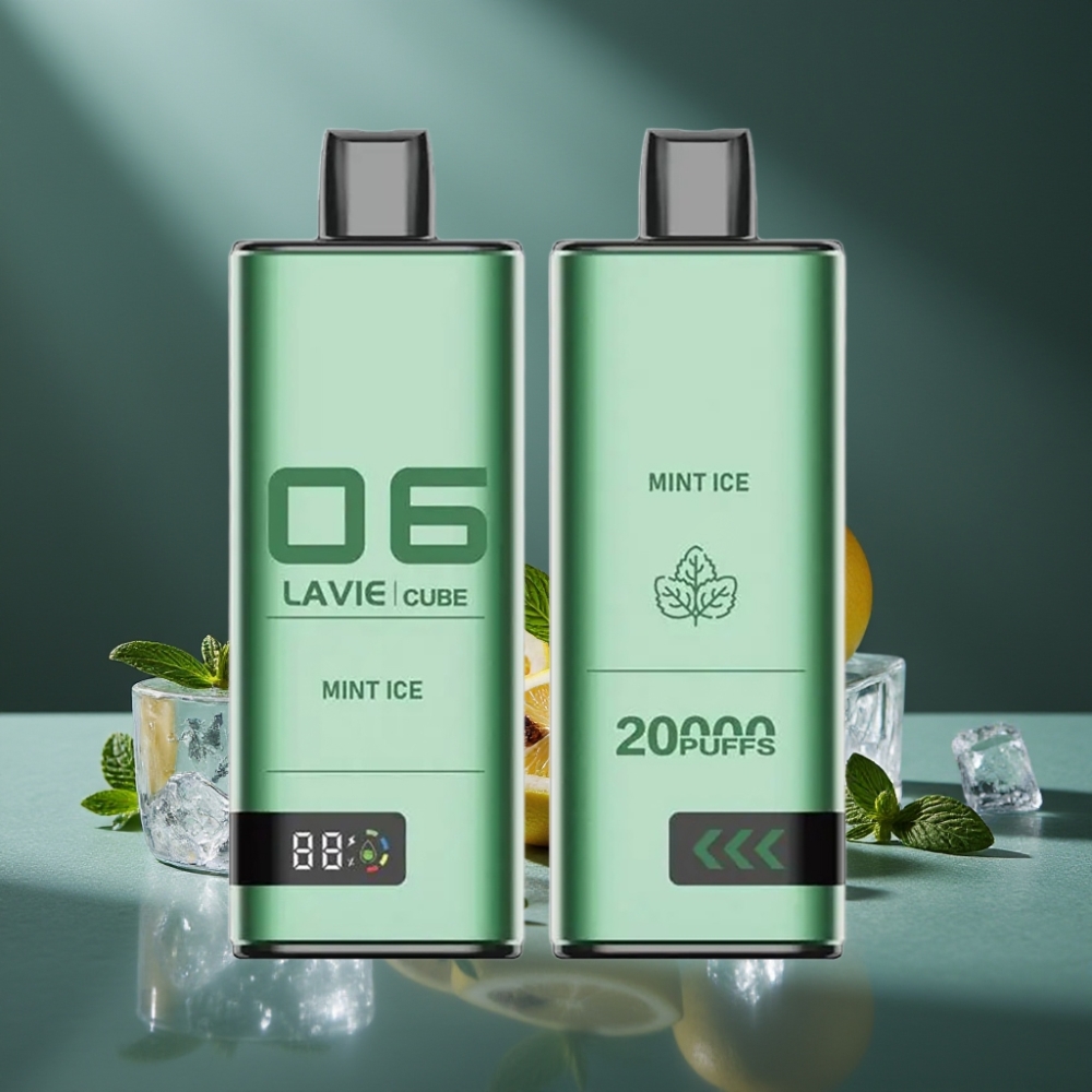 Lavie Cube 20000 Puffs Disposable Vape Menta Gelo 28ML 5% Type C Lavie Cube 20000 Puffs Disposable Vape Menta Gelo 28ML 5% Type C