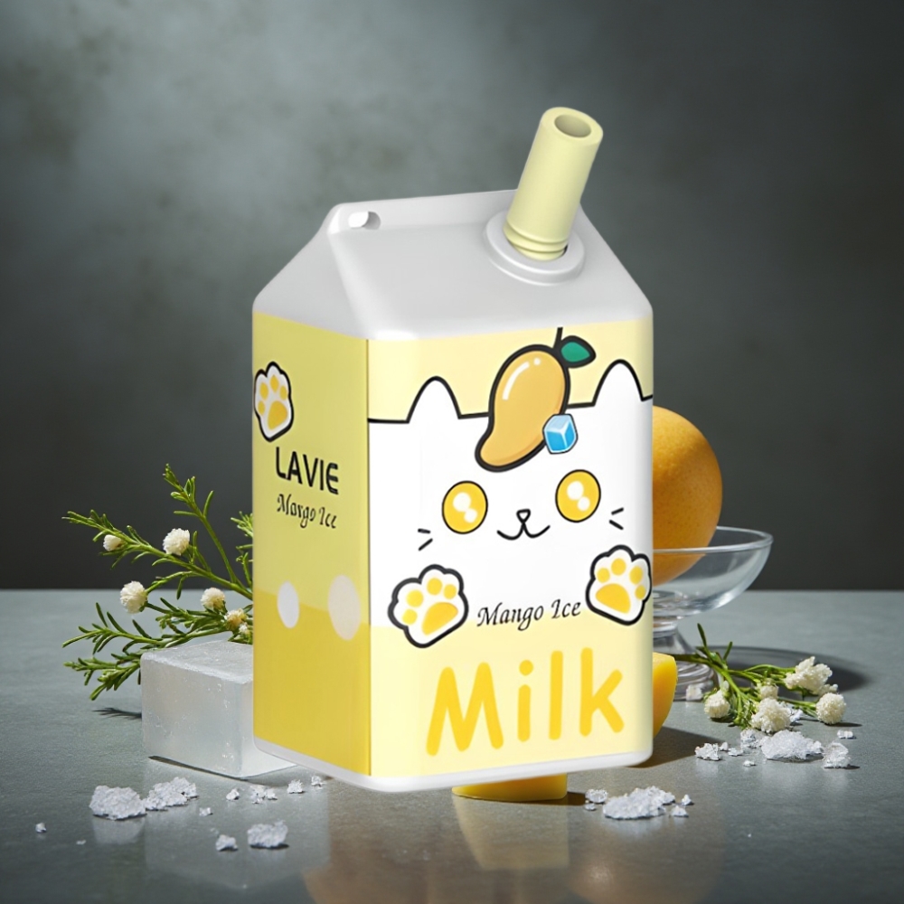 LAVIE Milk 7000 Puffs 16ML Manga Gelo Tipo C Recarregável