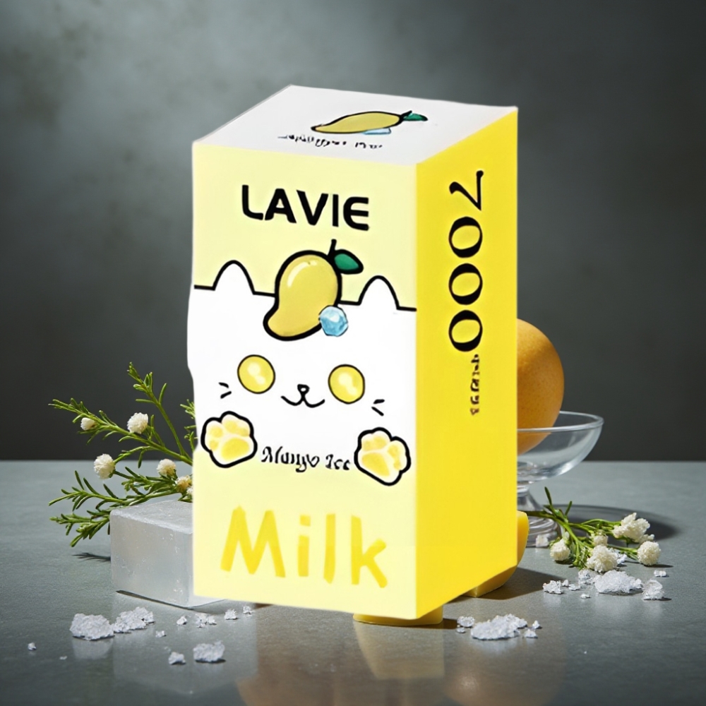 LAVIE Milk 7000 Puffs 16ML Manga Gelo Tipo C Recarregável