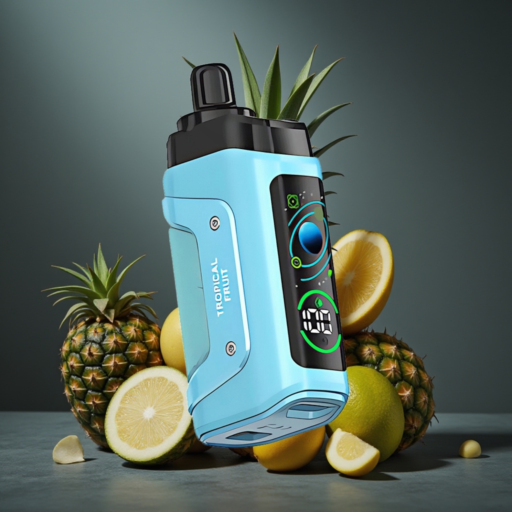 Razz Bar 45000 Puffs Disposable Vape Fruta Tropical com Bobina Mesh 1.0 Ohm e Bateria 650mAh Razz Bar 45000 Puffs Disposable Vape Fruta Tropical com Bobina Mesh 1.0 Ohm e Bateria 650mAh