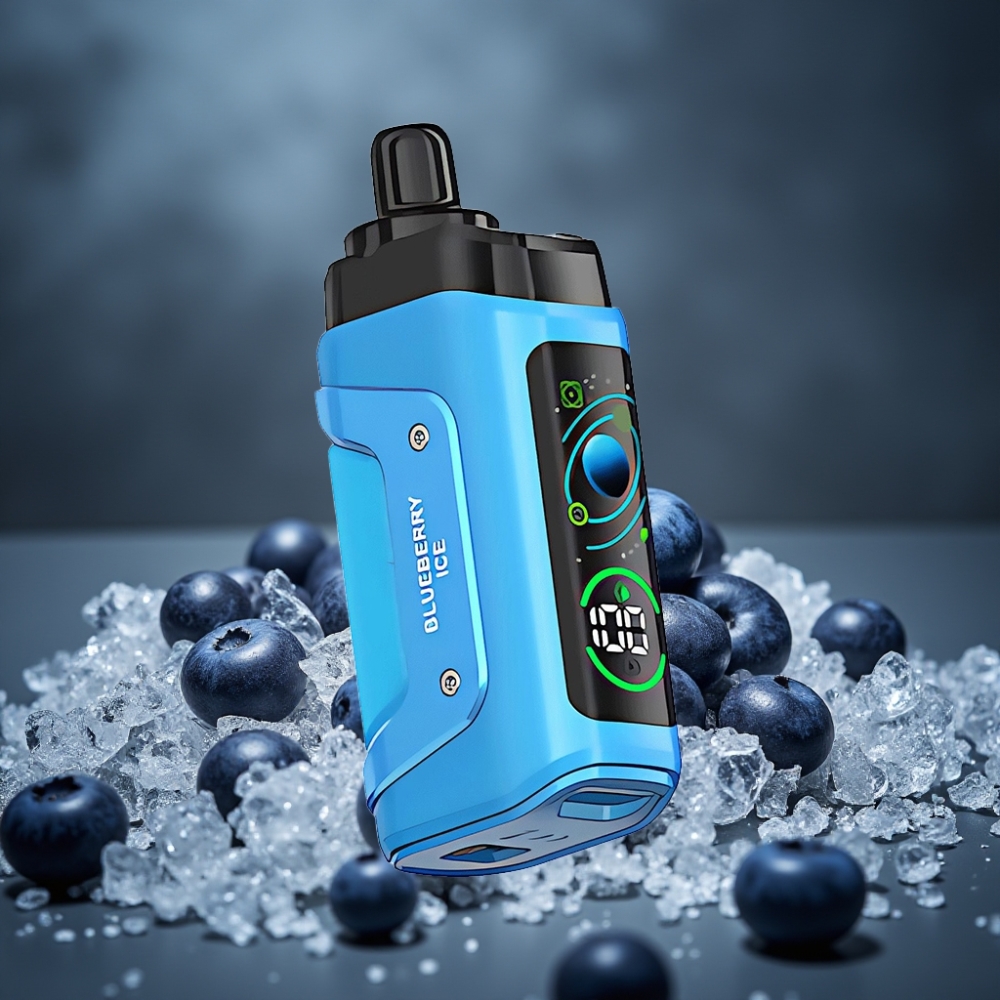 Razz Bar 45000 Puffs Recarregável Tipo-C Mirtilo Gelo Disposable Vape Razz Bar 45000 Puffs Recarregável Tipo-C Mirtilo Gelo Disposable Vape