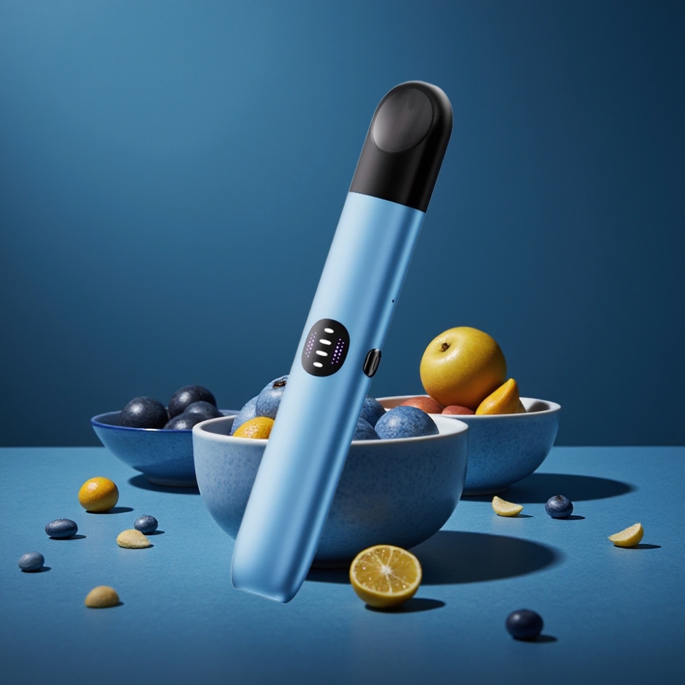 RELX Infinity 2 600-650 puffs 1.9ml Azul acabamento metálico 440mAh USB-C RELX Infinity 2 600-650 puffs 1.9ml Azul acabamento metálico 440mAh USB-C