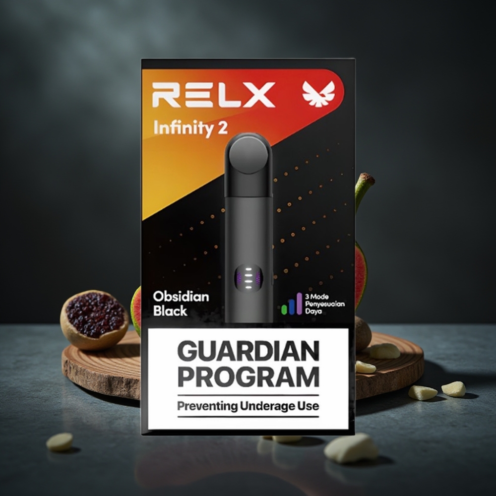 RELX Infinity 2 650 Puffs 1.9ml USB-C Darkasteroid Metálico