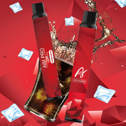 Cigarro Eletrónico Preço Portugal - Aivono AIM PRO 1500 gelo de coca-cola FR2FJJ167