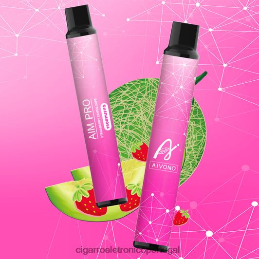 Importação Cigarro Eletrónico Portugal - Aivono AIM PRO 1500 melão de morango FR2FJJ161