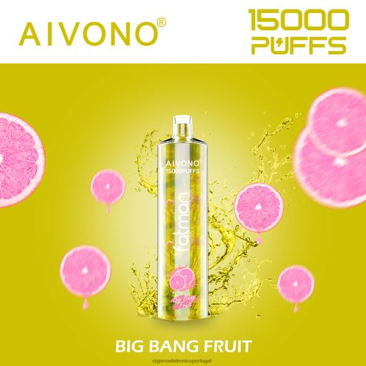 Cigarro Eletrônico - Aivono FATMAN 15.000 fruta do grande estrondo FR2FJJ16